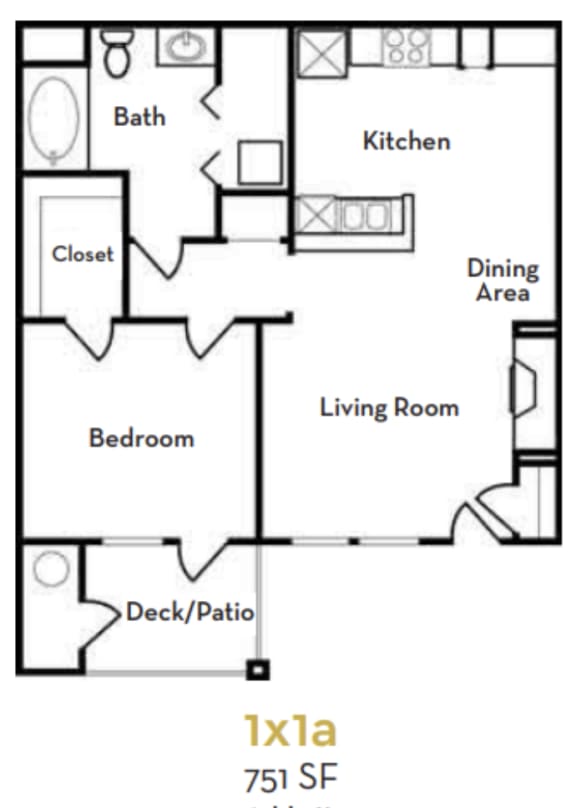 Floor Plans of The Phoenician Apartments in Roseville, CA